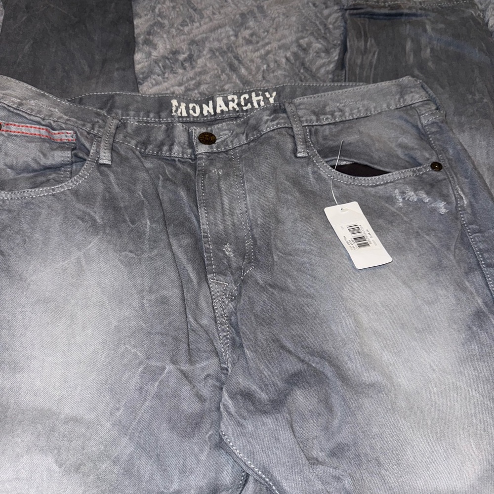 Monarchy Jeans 40 x 34 Grey